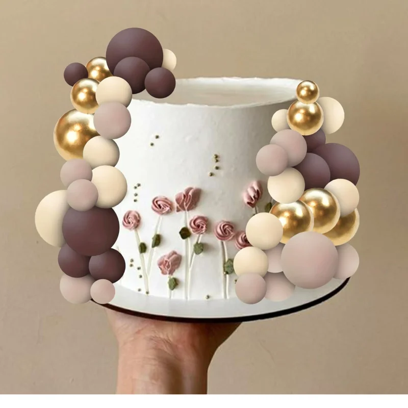 faux balls for cake decorations