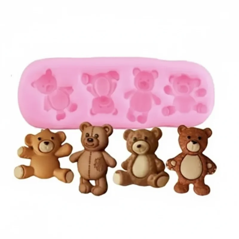 Teddy Bear Silicone Mold