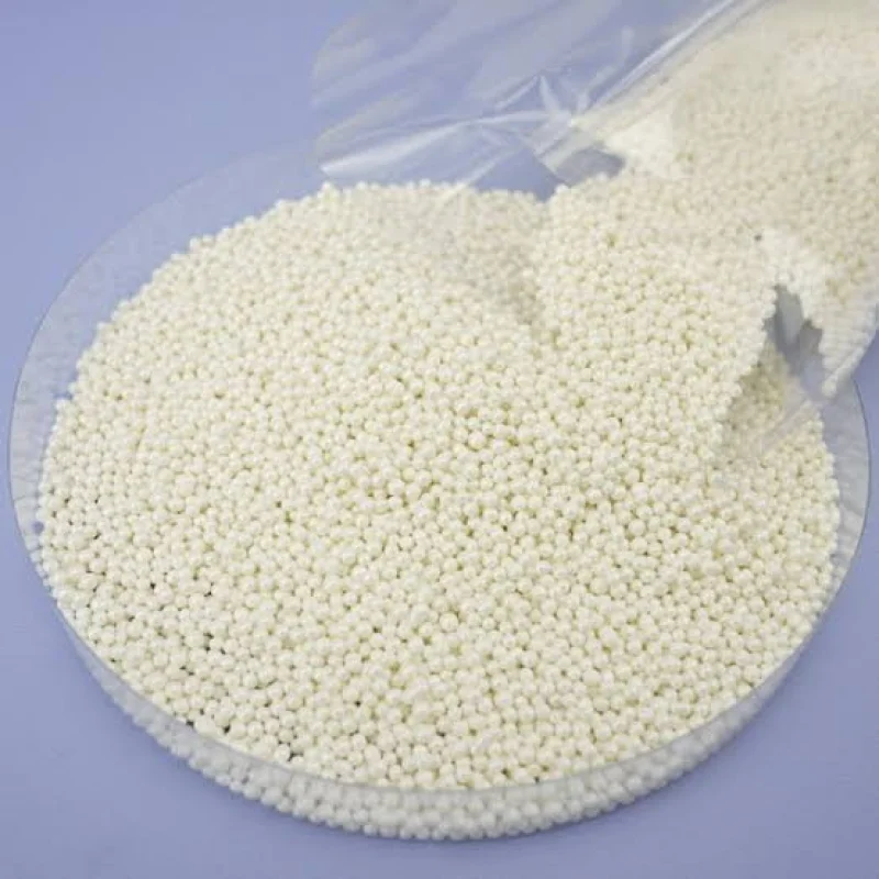 25g white edible pearls mini, medium & large
