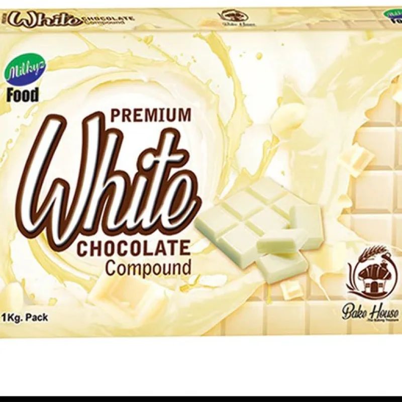 Milkyz Food Premium White Chocolate Compound 1KG Pack